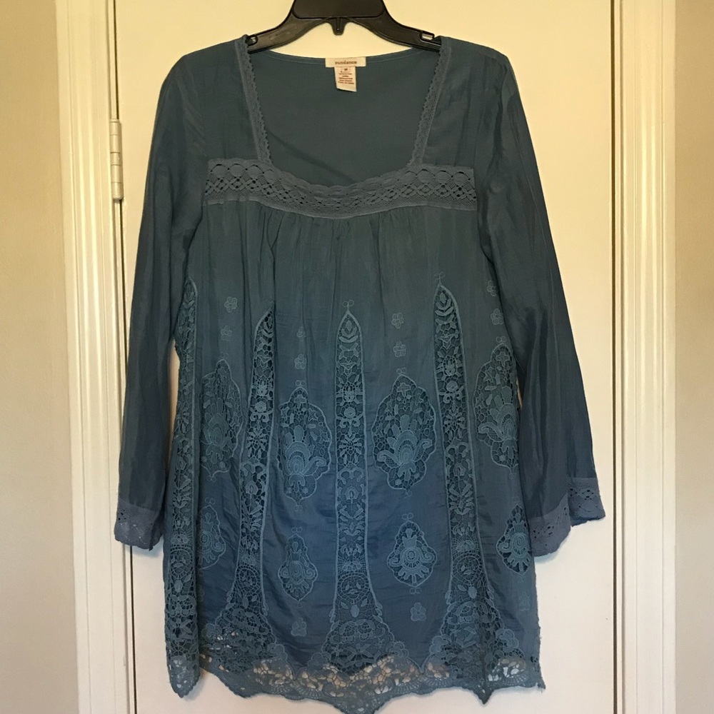 Blue Cotton Tunic